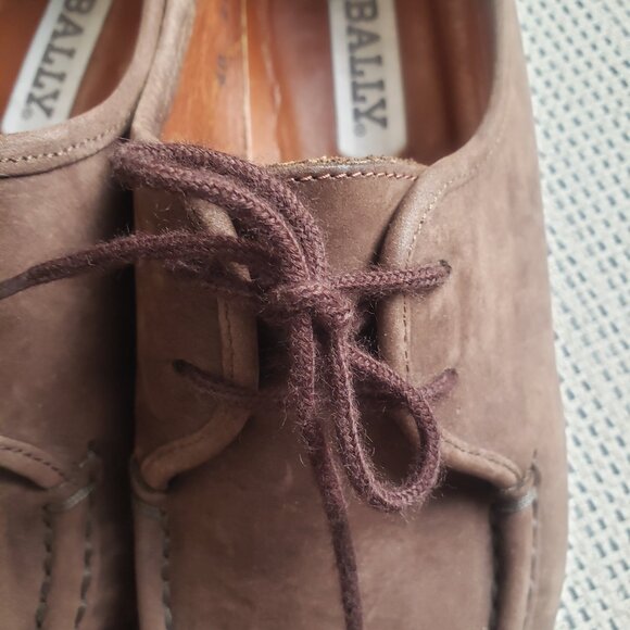 Vintage Bally suede loafers, 7.5 - Picture 8 of 11